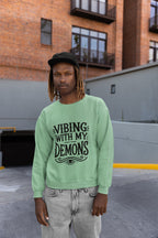 Men's Mint Green Sweatshirts