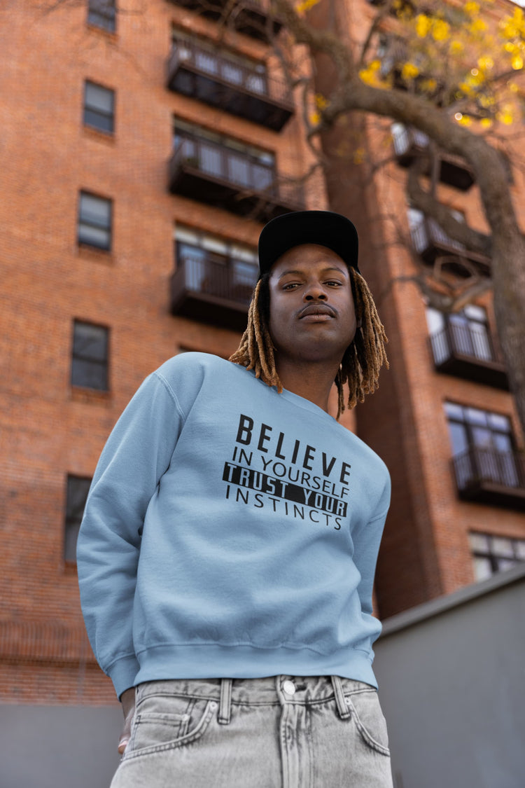 UNISEX BABY BLUE SWEATSHIRT