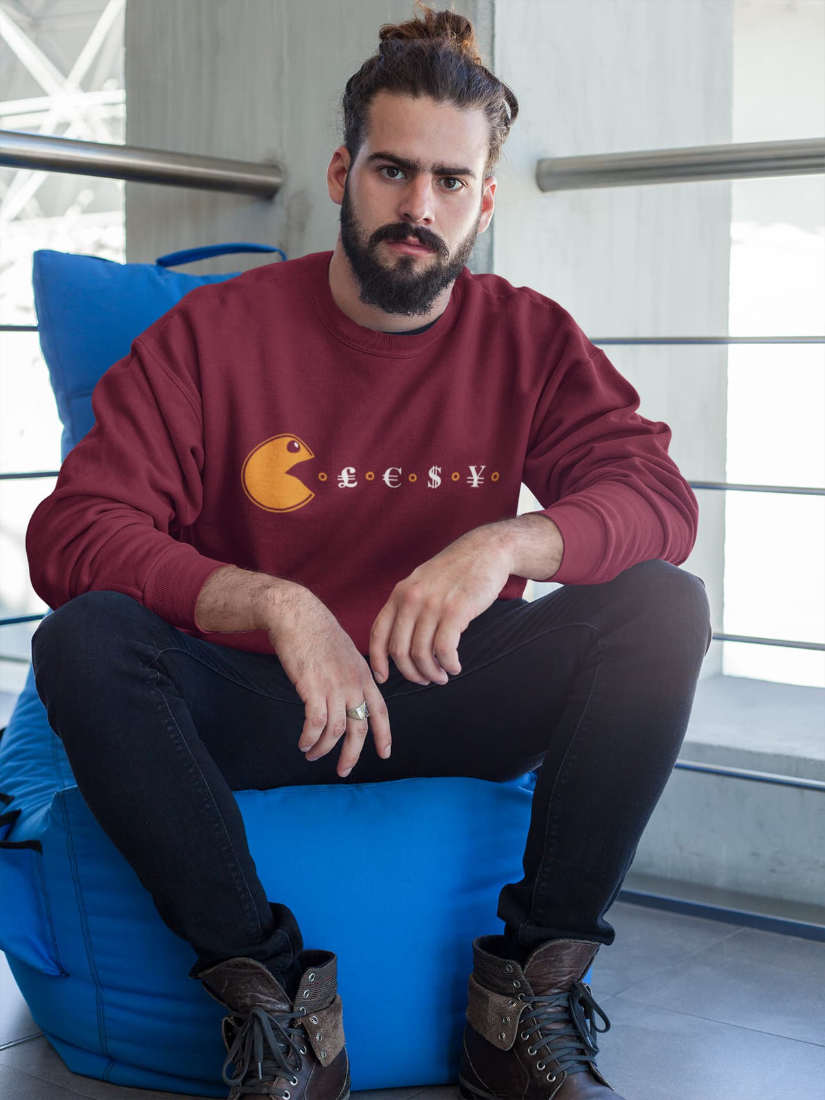 Men's Maroon Sweatshirts