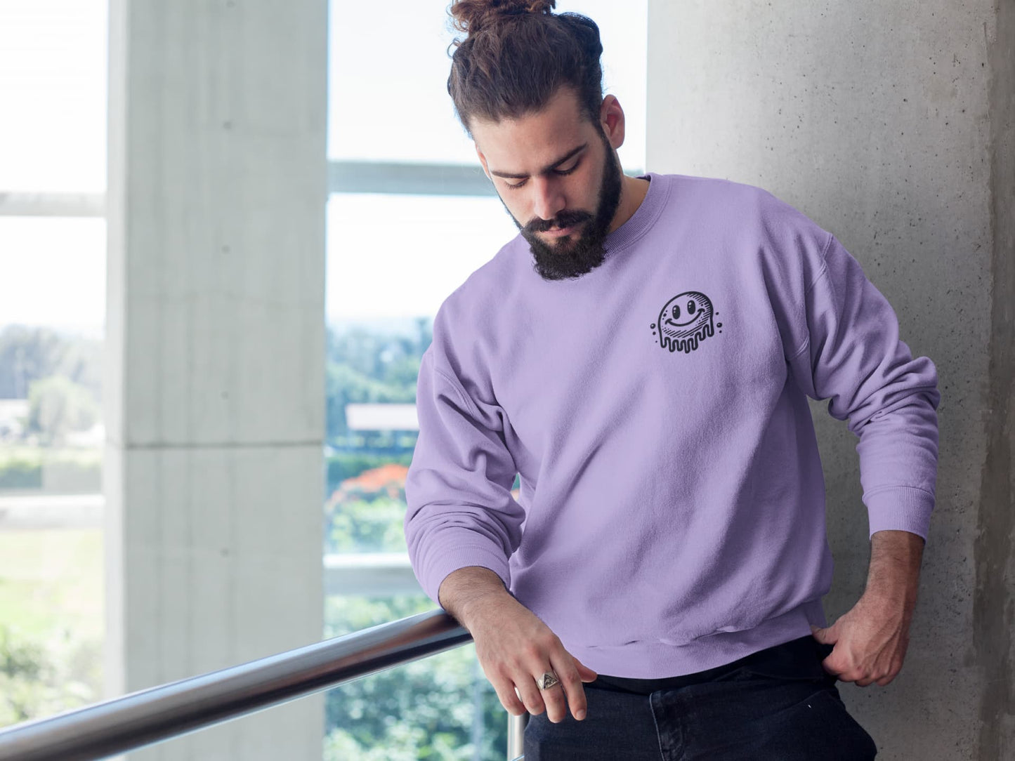 Men's Iris Lavender Sweatshirts