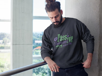 MENS BLACK SWEATSHIRT 