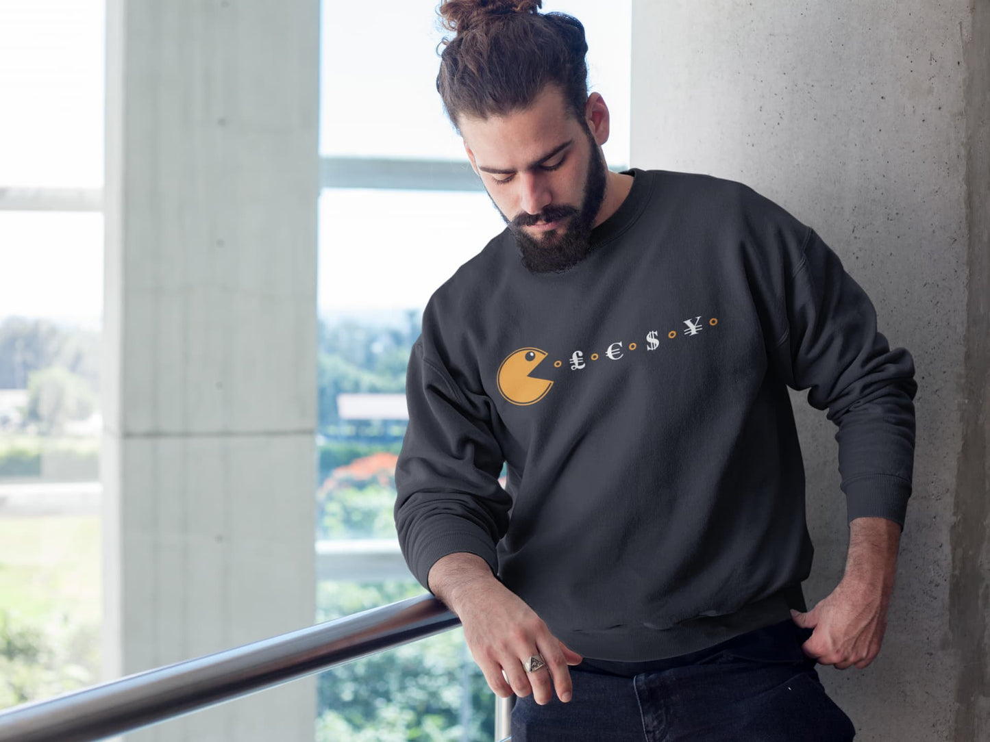 Men's Black Sweatshirts