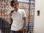 Men's White Polo T-shirts