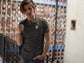 MENS BLACK POLO T-SHIRT