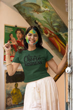 WOMENS OLIVE GREEN CROP TOP 