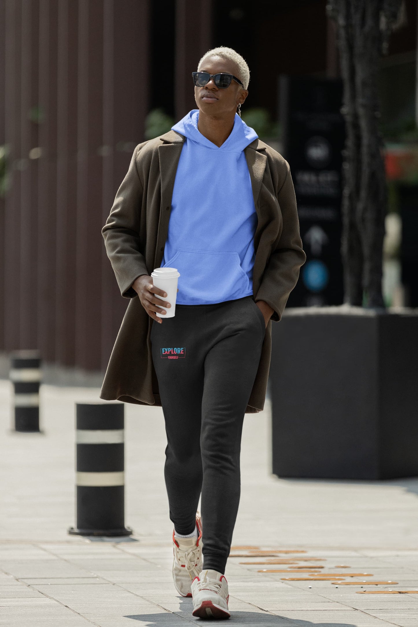 MENS BLACK JOGGERS 
