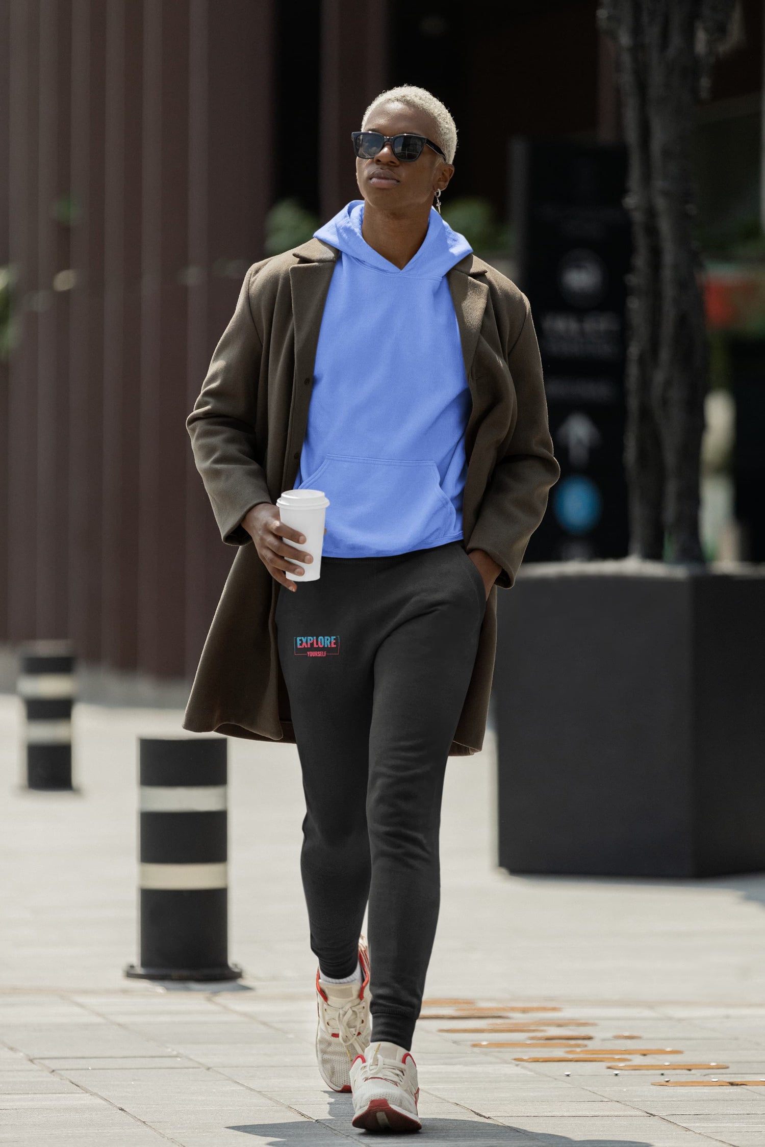 MENS BLACK JOGGERS 