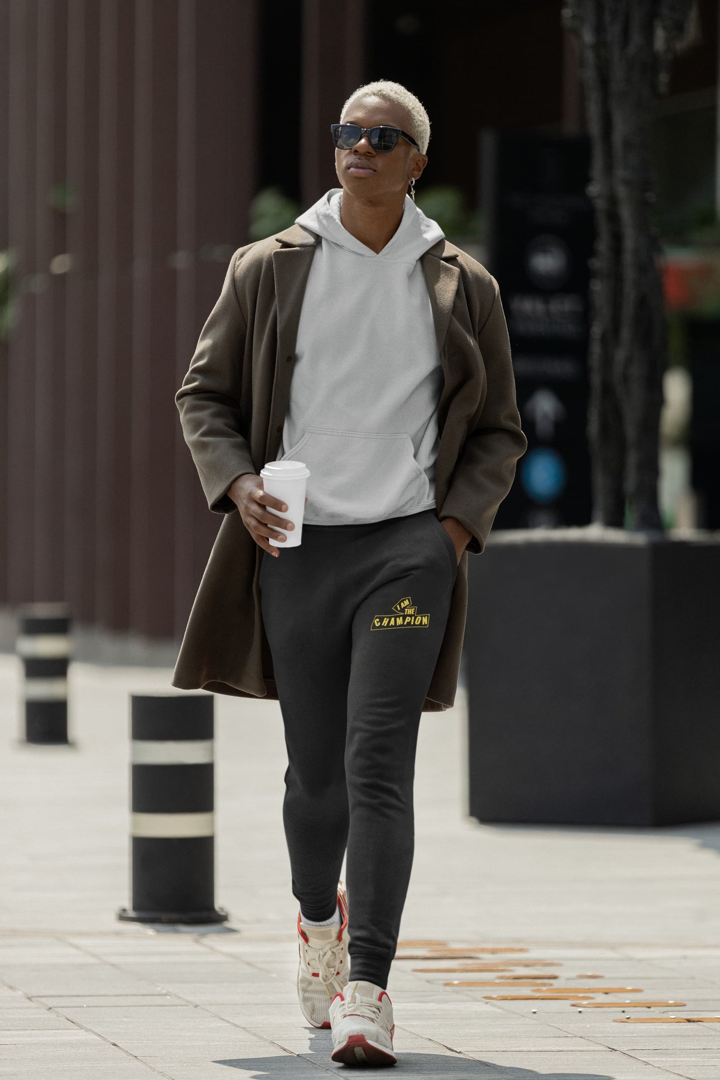 MENS BLACK JOGGERS