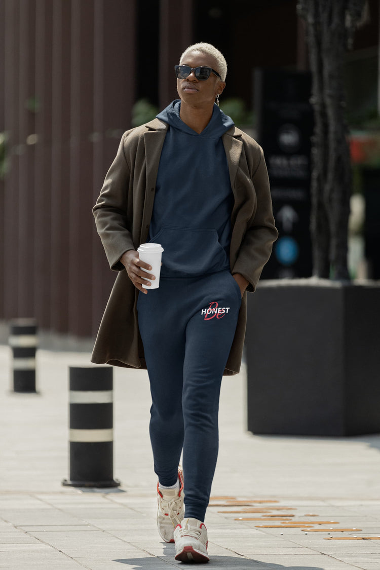MENS NAVY BLUE JOGGERS 