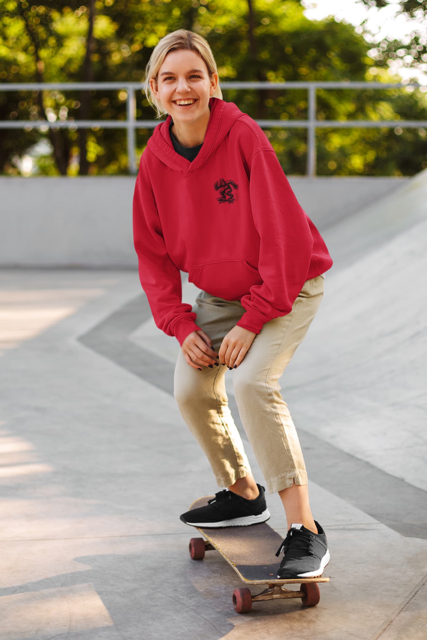 Women's Red Hoodies