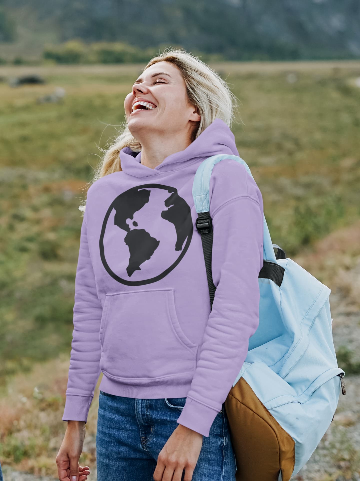 Women's Iris Lavender Hoodies