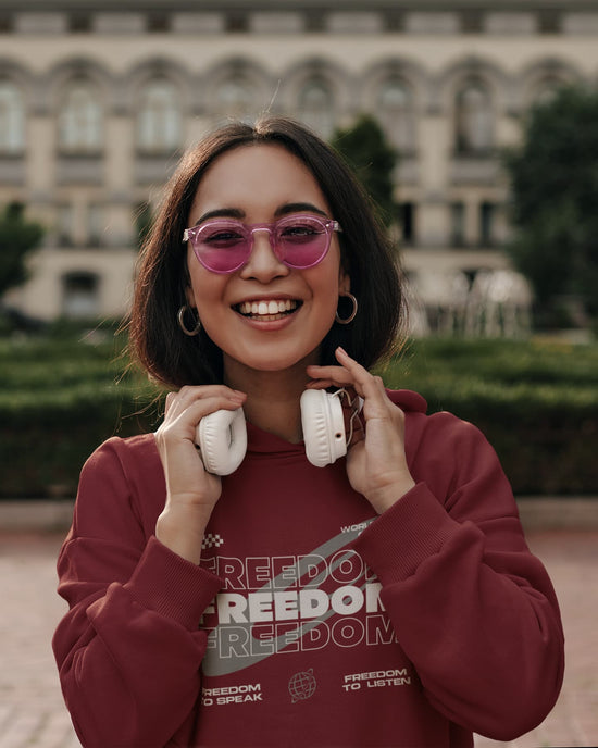 UNISEX MAROON HOODIES