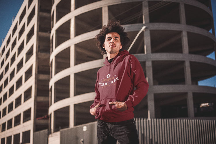 UNISEX MAROON HOODIES