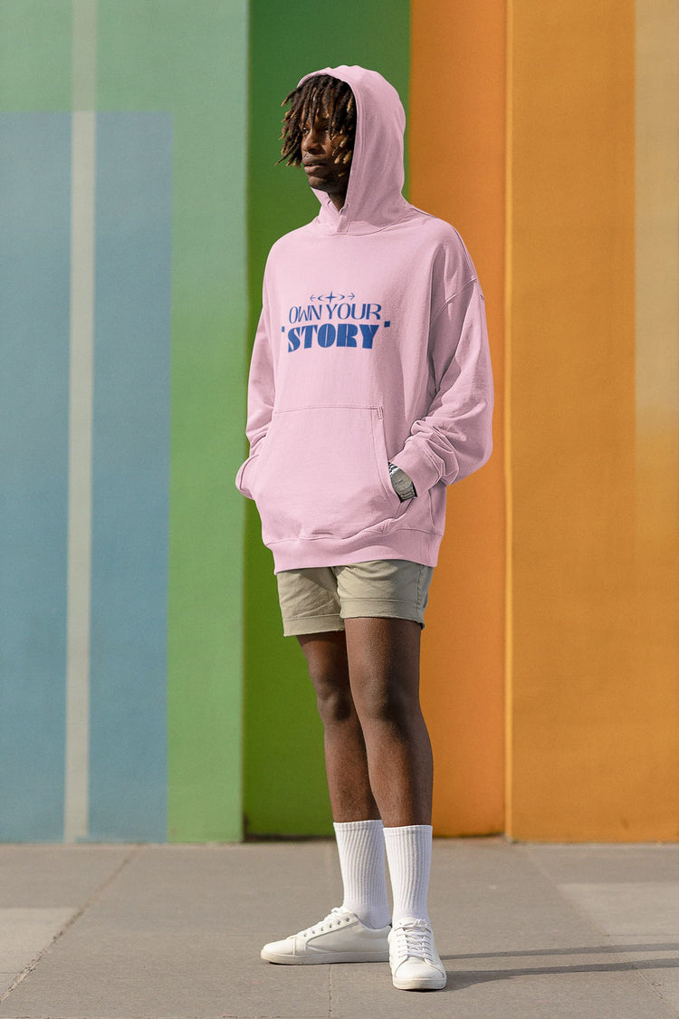 MENS LIGHT PINK HOODIES 