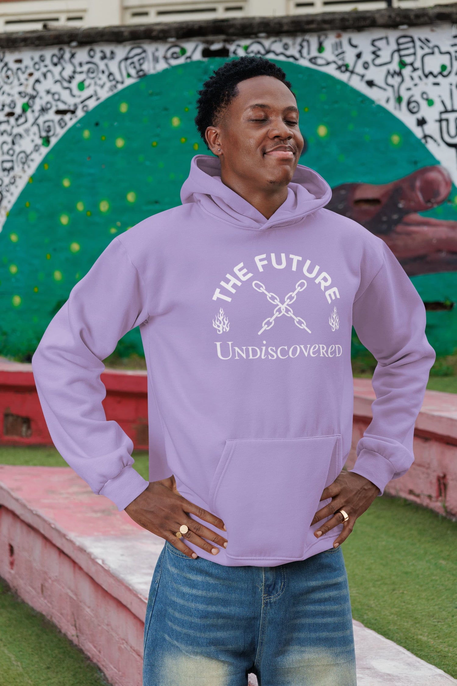 UNISEX IRIS LAVENDER HOODIES