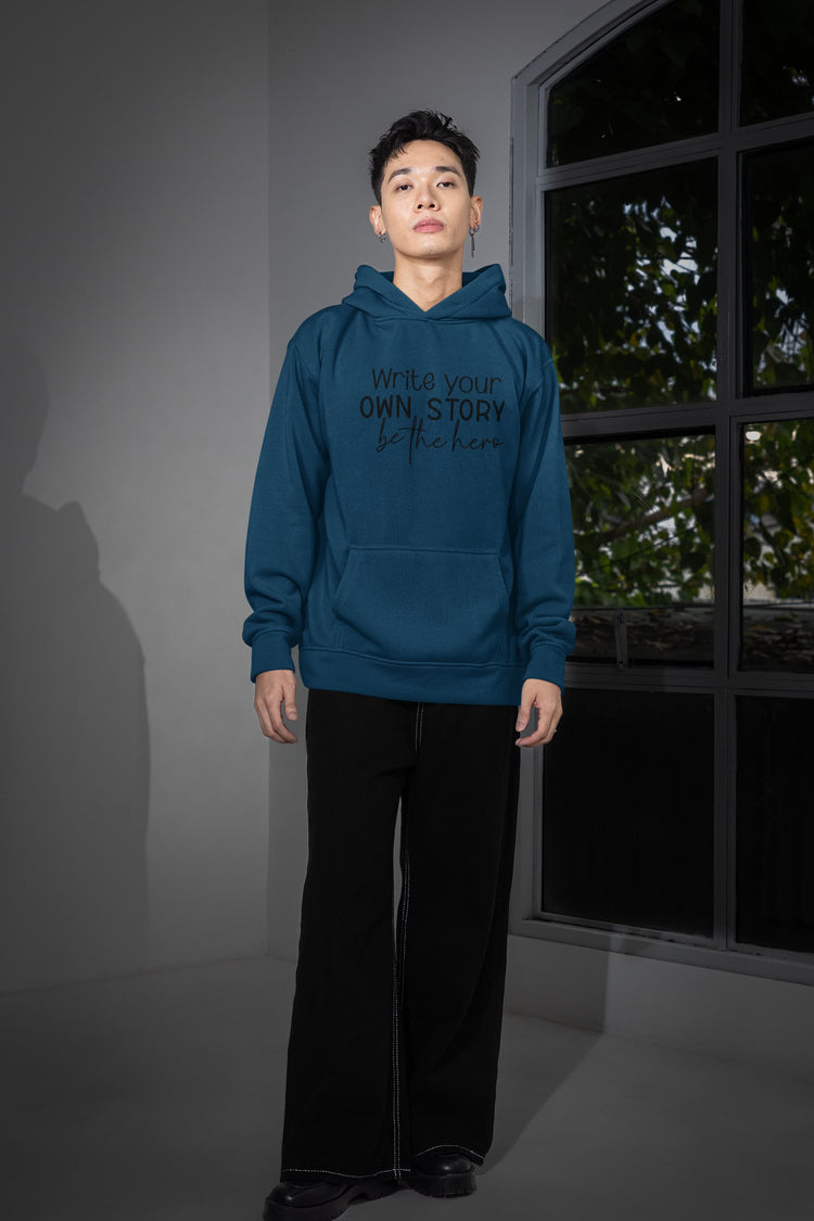 MENS NAVY BLUE HOODIES