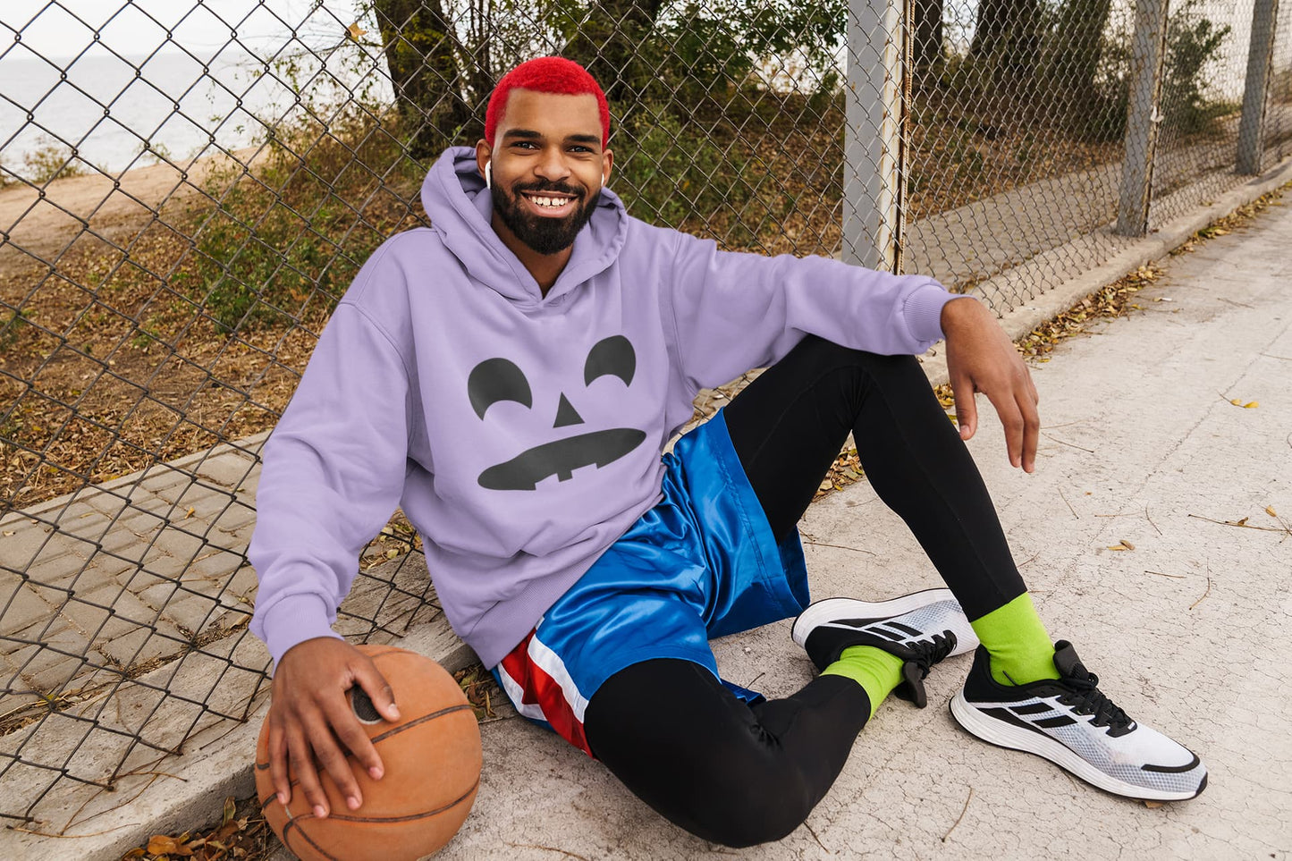 Men's Iris Lavender Hoodies