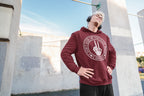 Men's Maroon Hoodies