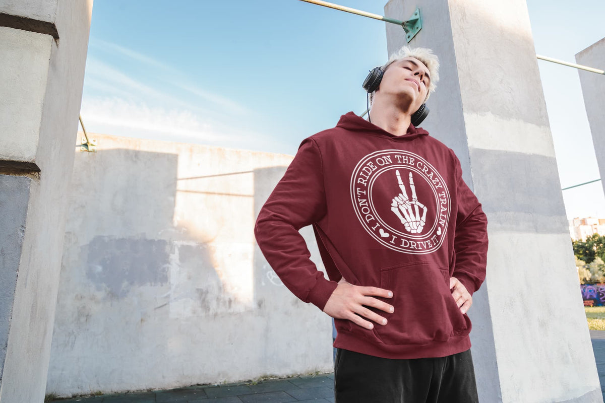 Men's Maroon Hoodies