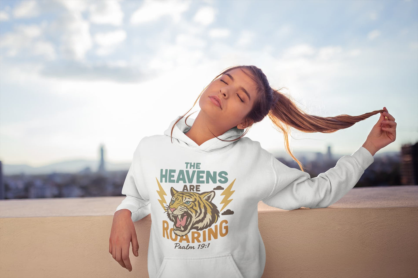 Men's White Hoodies
