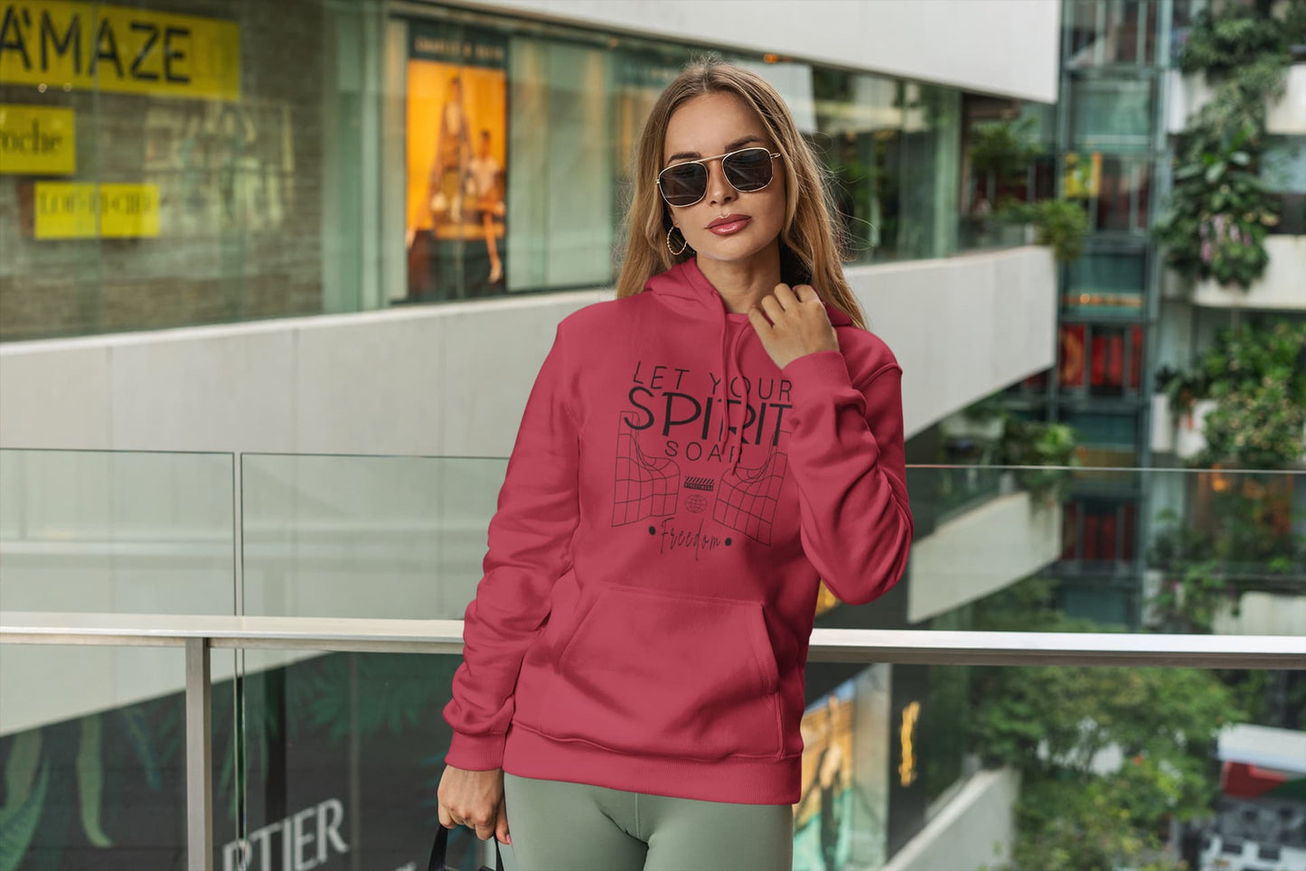 Women's Red Hoodies