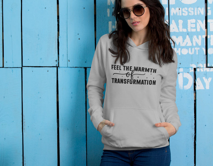 WOMENS MELANGE GREY HOODIES 