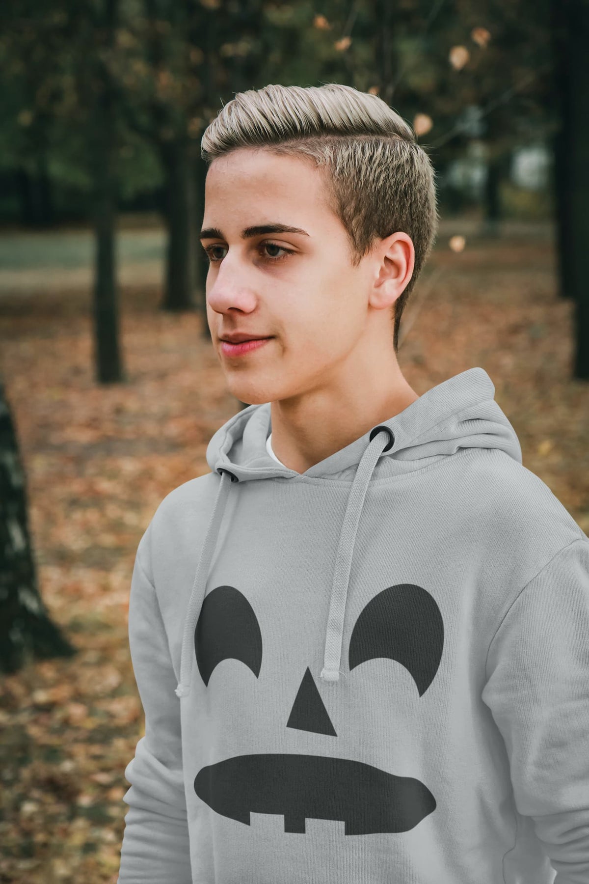 Men's Meange Grey Hoodies