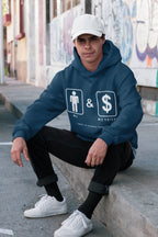 Men's Navy Blue Hoodies