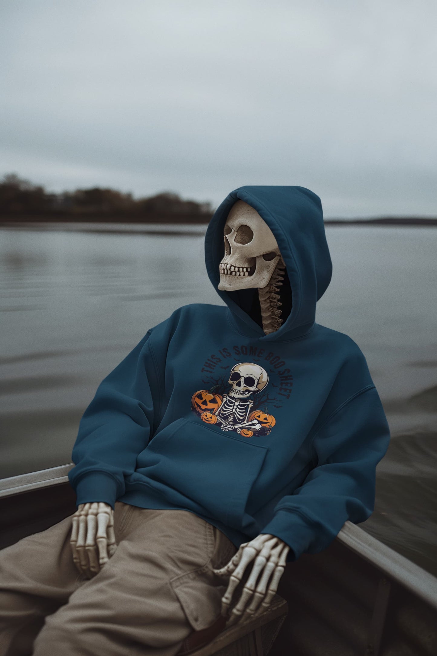 Men's Navy Blue Hoodies