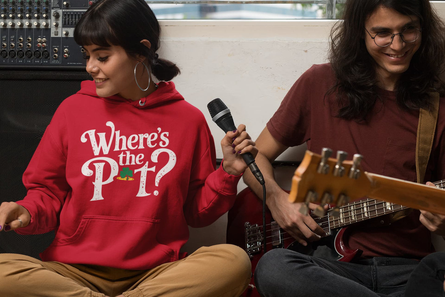 Men's Red Hoodies