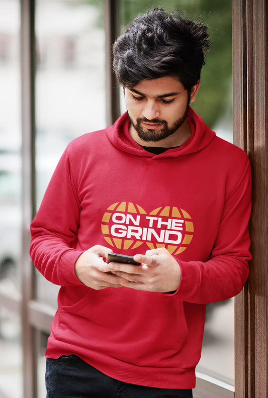 MENS RED HOODIES 