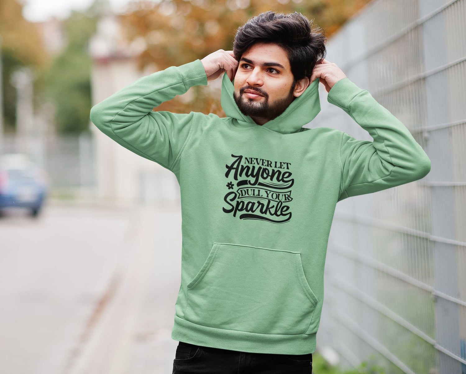 UNISEX MINT GREEN HOODIES