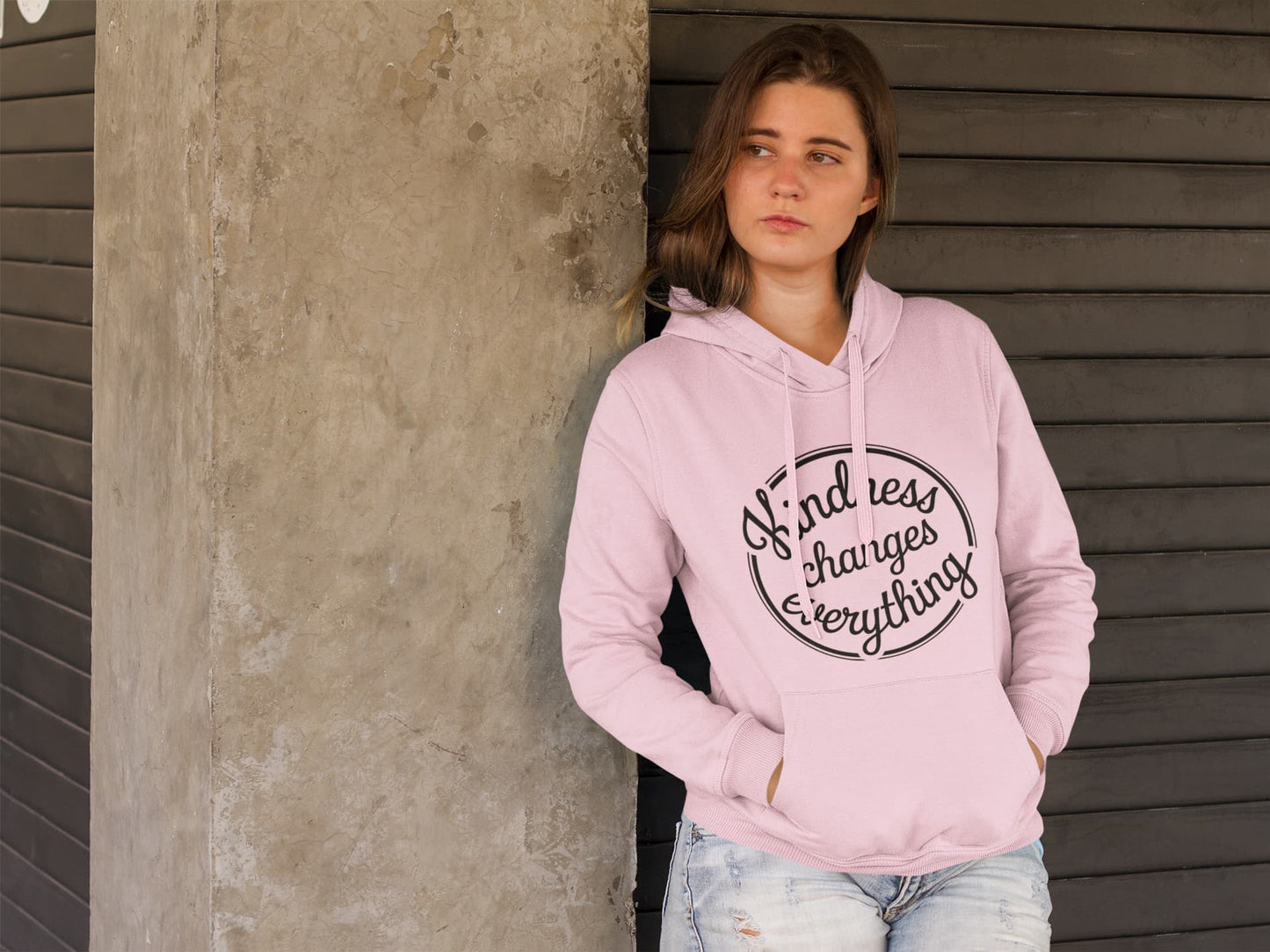Women's Light Pink Hoodies