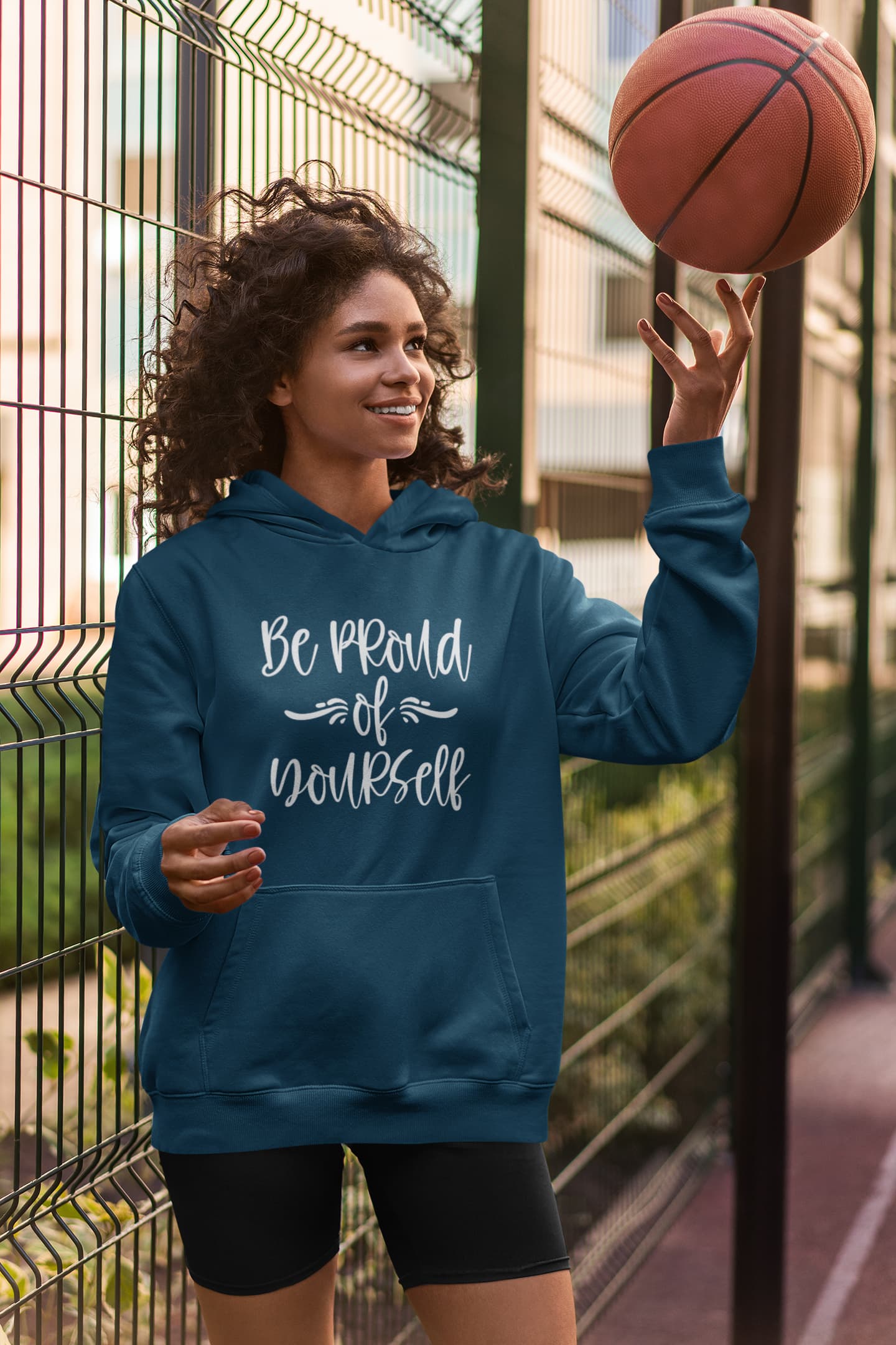 UNISEX NAVY BLUE HOODIES