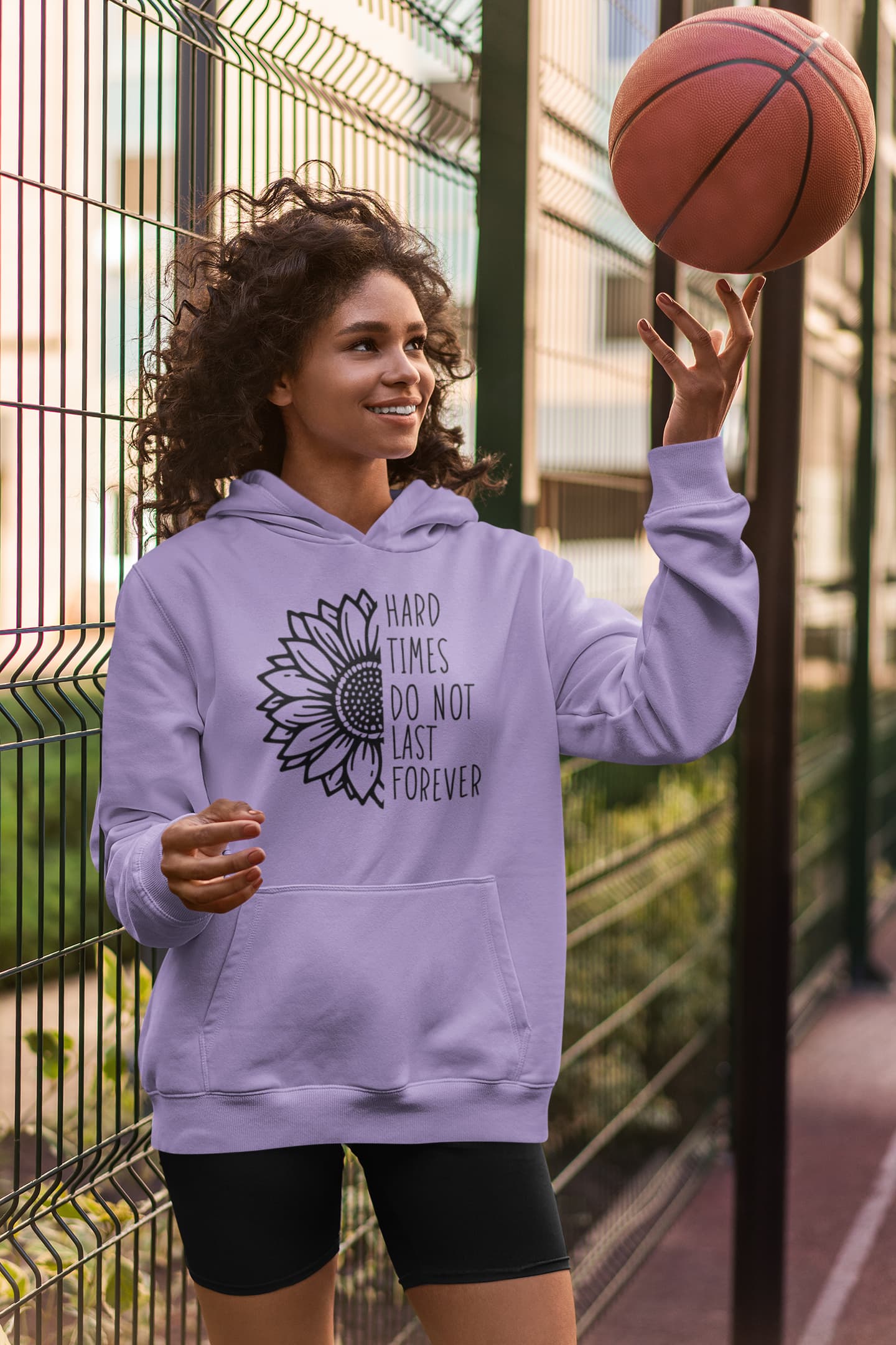 WOMENS IRIS LAVENDER HOODIES 