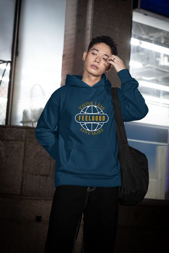 UNISEX NAVY BLUE HOODIES