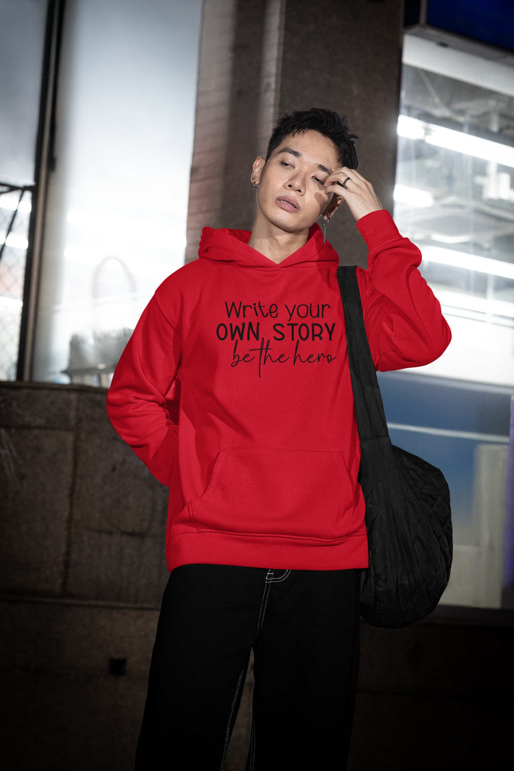 MENS RED HOODIES