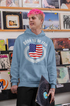 Men's Baby Blue  Hoodies