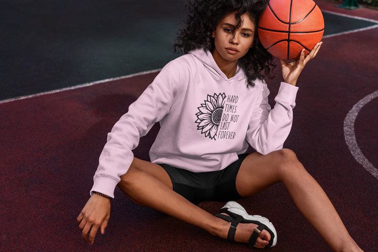 WOMENS LIGHT PINK HOODIES 