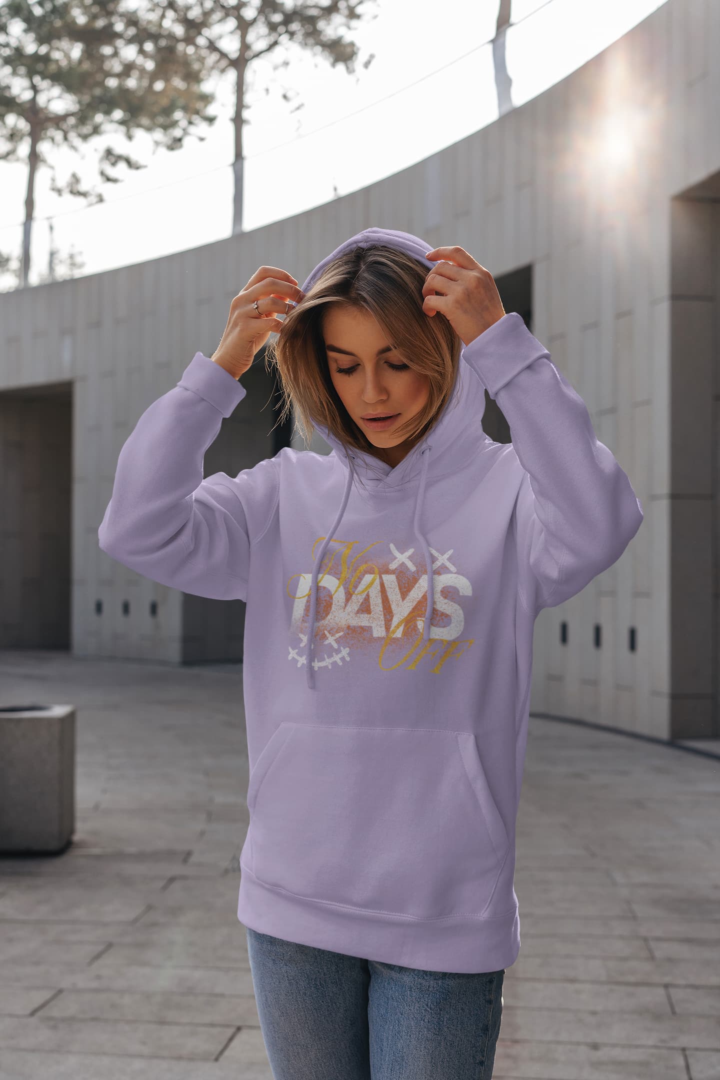 Men's Iris Lavender Hoodies