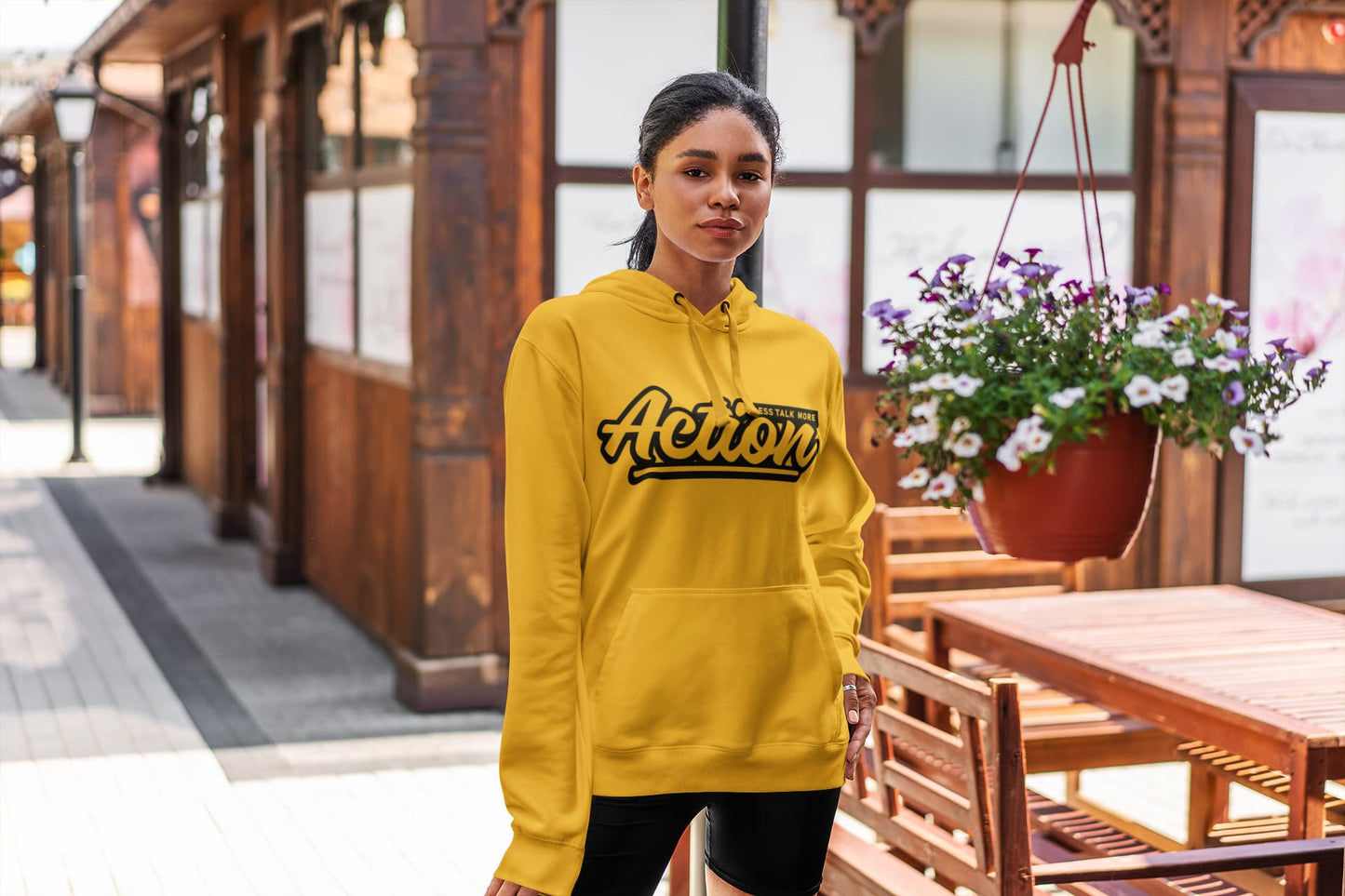 Men's Golden Yellow Hoodies