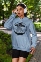Men's Baby Blue Hoodies