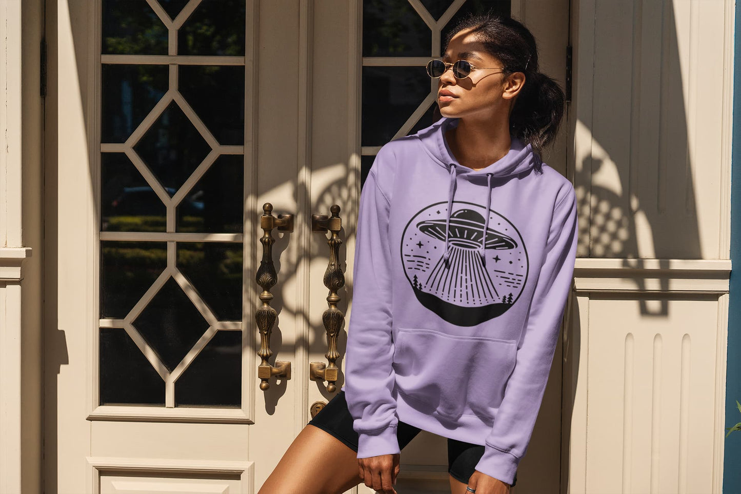Men's Iris Lavender Hoodies