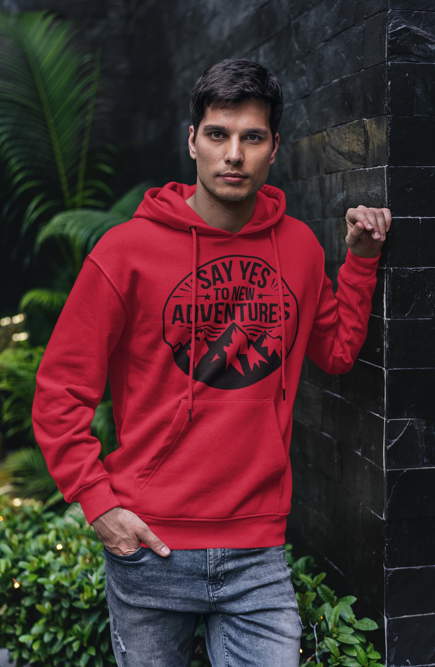 Men's Red Hoodies