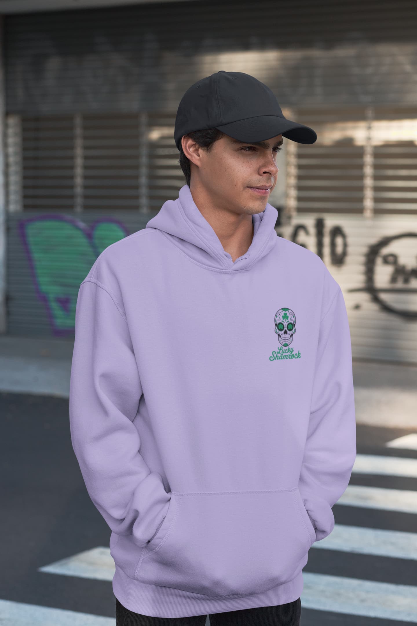 Men's Iris Lavender Hoodies