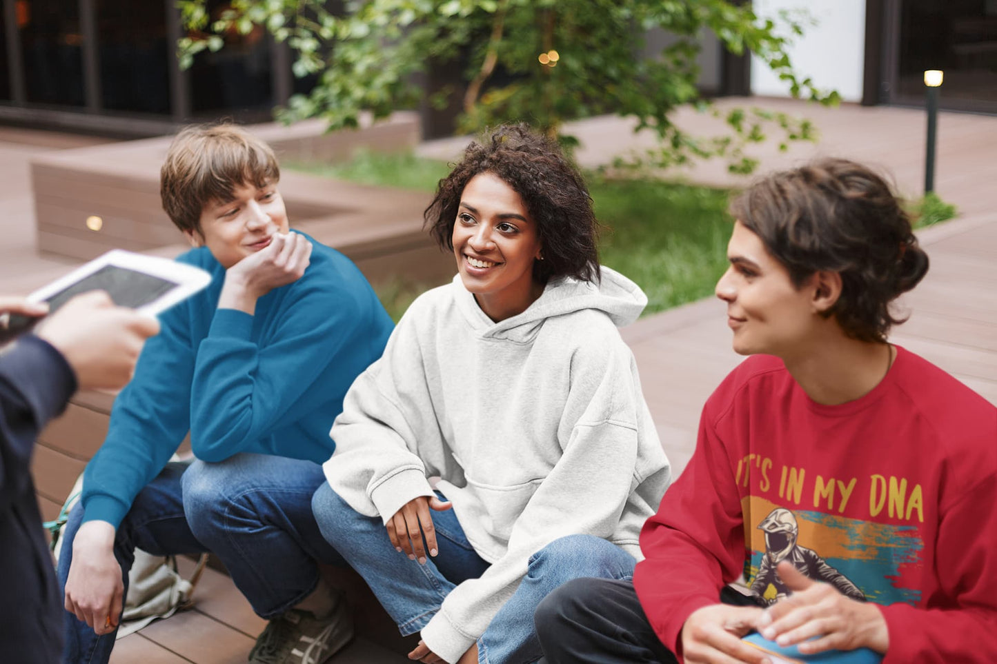 Men's Red Sweatshirts