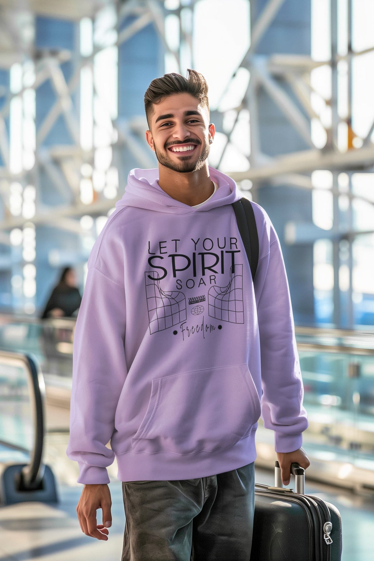 Men's Iris Lavender Hoodies