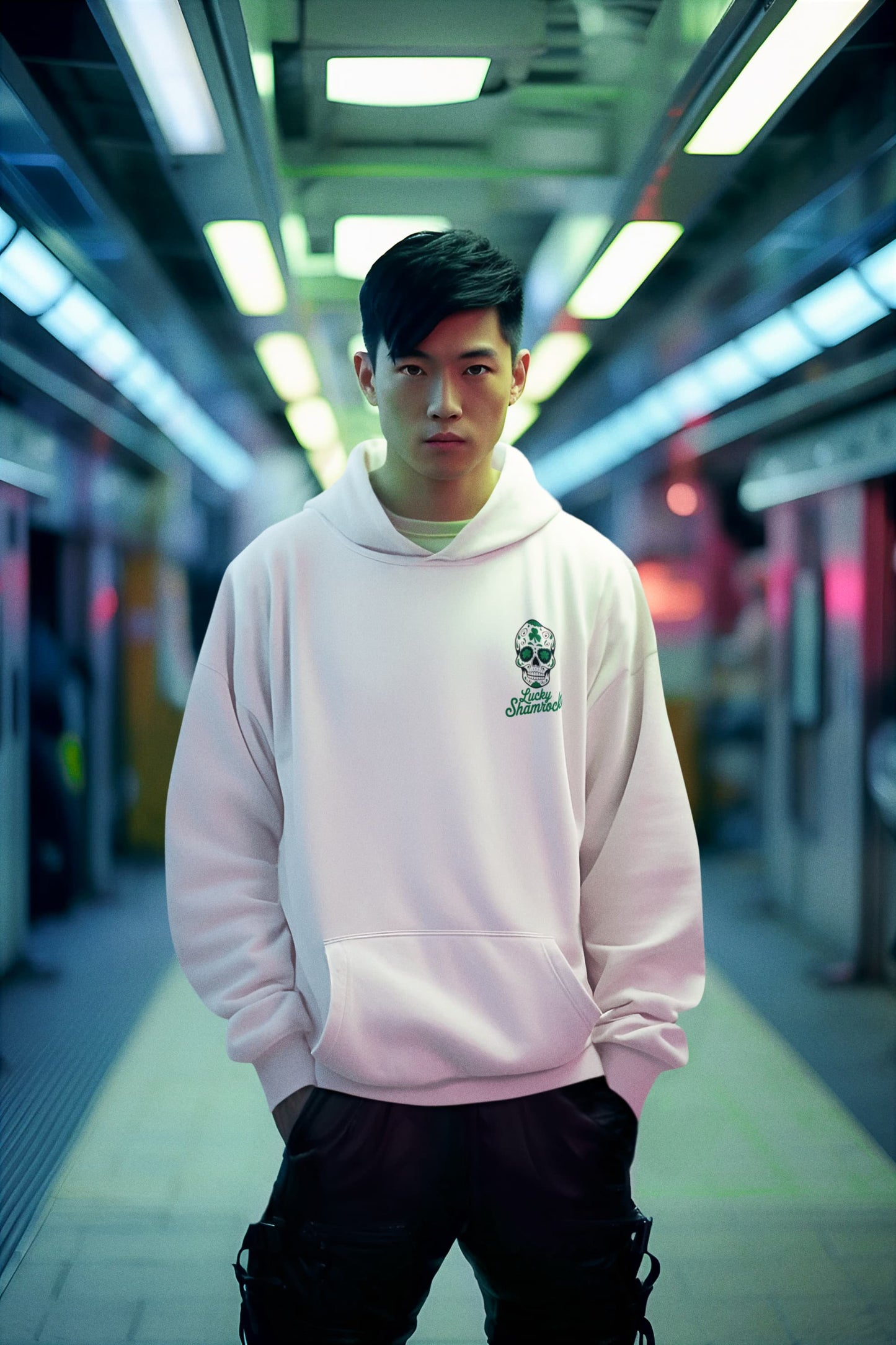 Men's White Hoodies