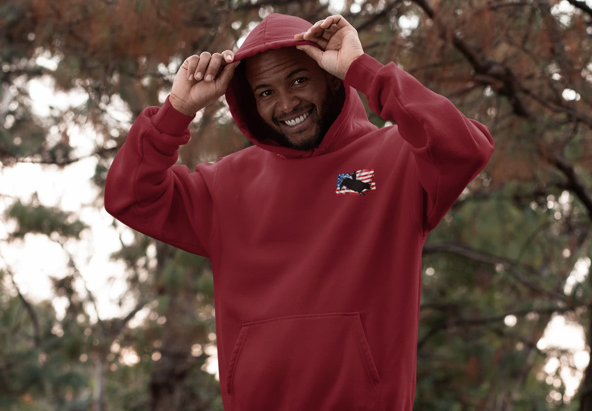 Men's Maroon Hoodies