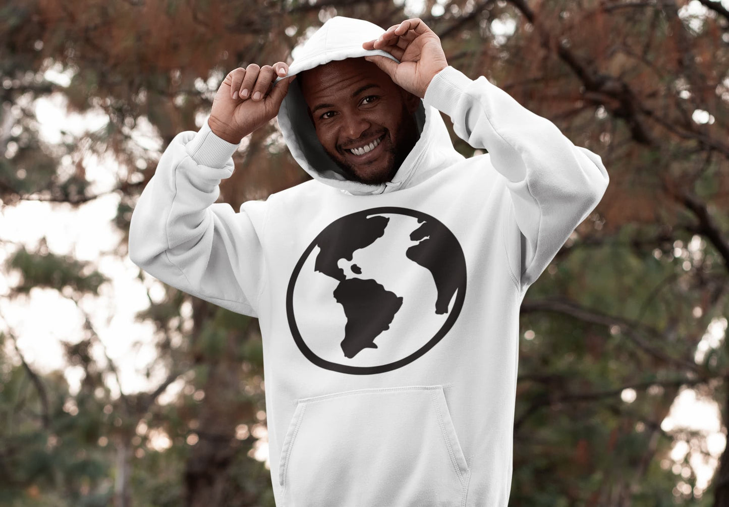 Men's White Hoodies